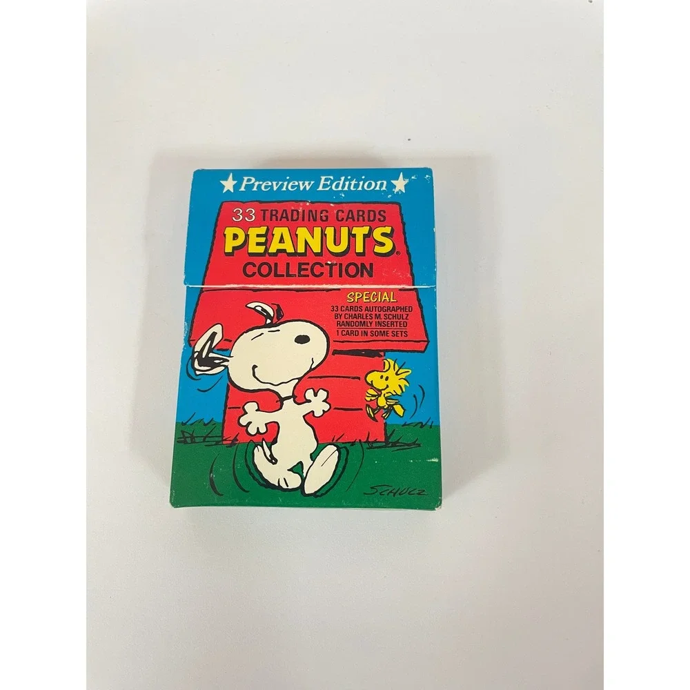 Vintage Peanuts Collection Trading Cards Box Set 1991 Snoopy Collectibles